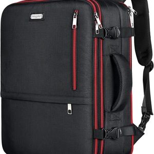 Black and Red Women's Backpack